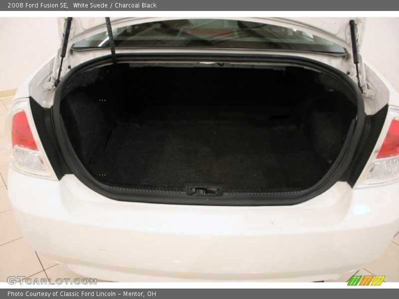 White Suede / Charcoal Black 2008 Ford Fusion SE