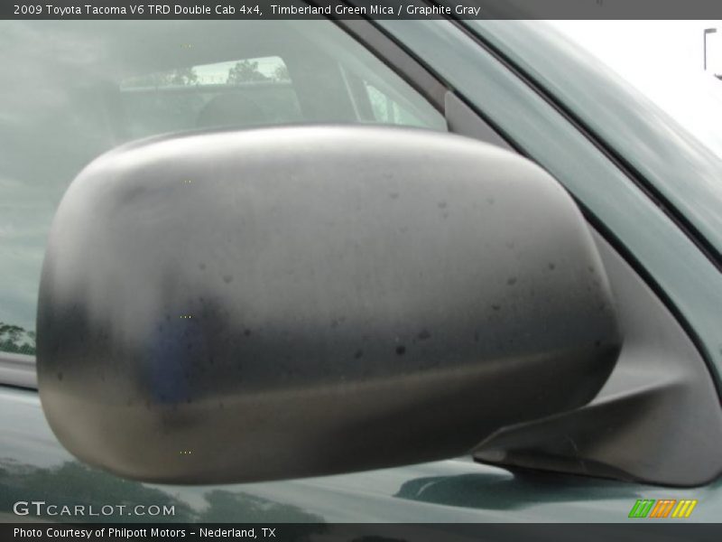 Timberland Green Mica / Graphite Gray 2009 Toyota Tacoma V6 TRD Double Cab 4x4