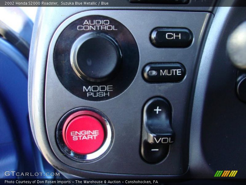 Controls of 2002 S2000 Roadster