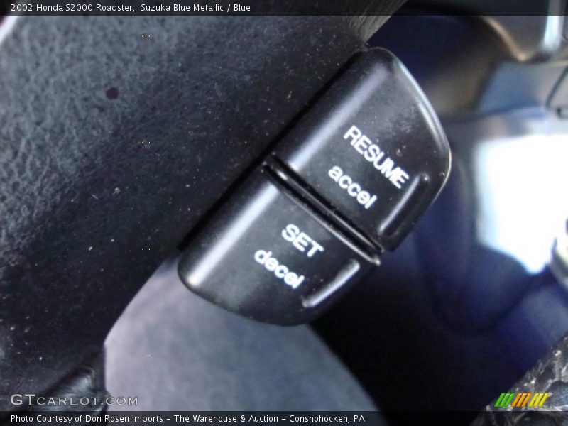 Suzuka Blue Metallic / Blue 2002 Honda S2000 Roadster