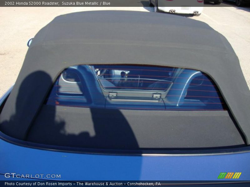 Suzuka Blue Metallic / Blue 2002 Honda S2000 Roadster