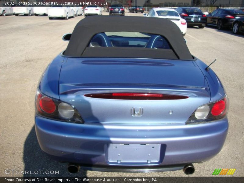 Suzuka Blue Metallic / Blue 2002 Honda S2000 Roadster