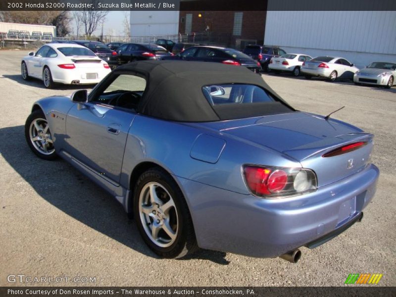 Suzuka Blue Metallic / Blue 2002 Honda S2000 Roadster