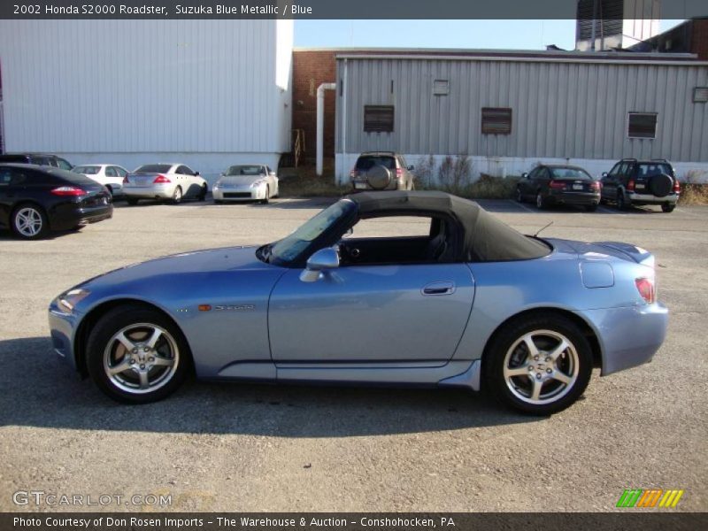 Suzuka Blue Metallic / Blue 2002 Honda S2000 Roadster