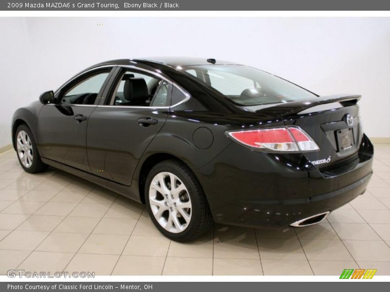 Ebony Black / Black 2009 Mazda MAZDA6 s Grand Touring