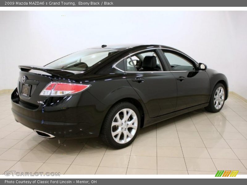 Ebony Black / Black 2009 Mazda MAZDA6 s Grand Touring