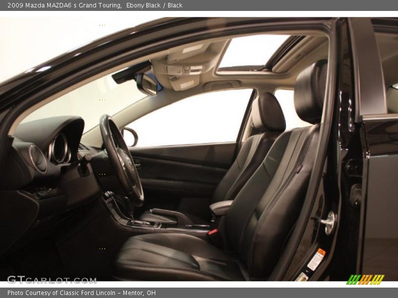 Ebony Black / Black 2009 Mazda MAZDA6 s Grand Touring