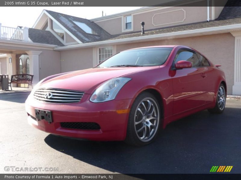 Laser Red / Wheat 2005 Infiniti G 35 Coupe