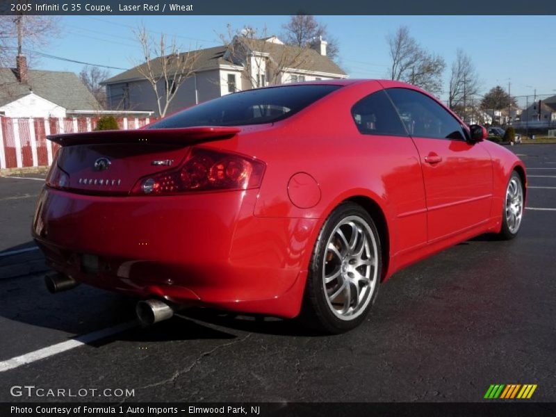 Laser Red / Wheat 2005 Infiniti G 35 Coupe
