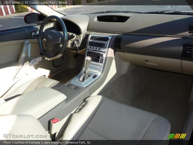Laser Red / Wheat 2005 Infiniti G 35 Coupe