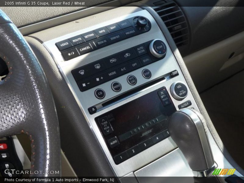 Laser Red / Wheat 2005 Infiniti G 35 Coupe