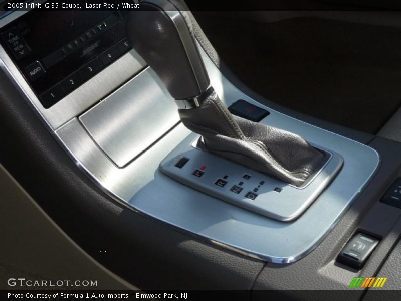 Laser Red / Wheat 2005 Infiniti G 35 Coupe