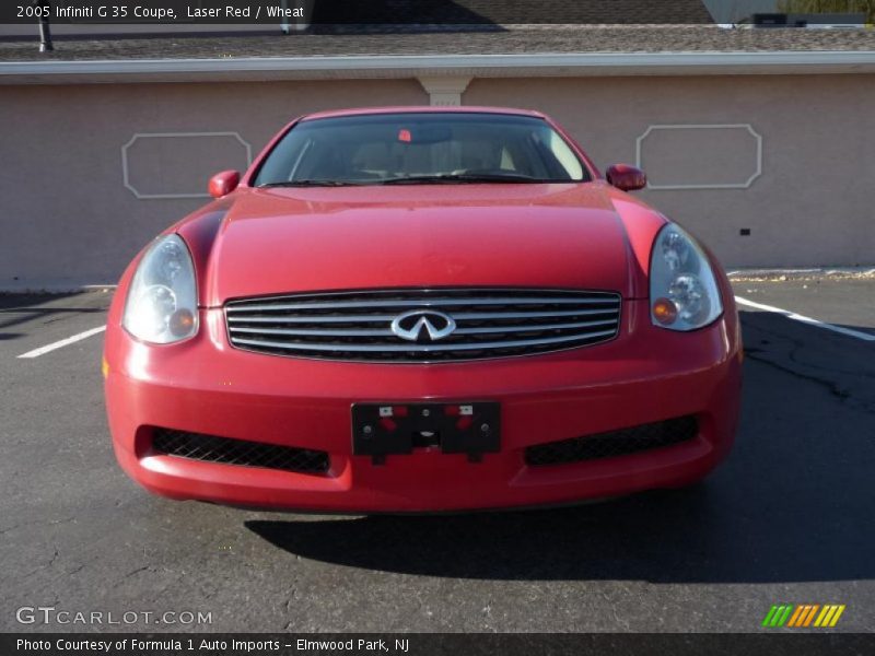 Laser Red / Wheat 2005 Infiniti G 35 Coupe