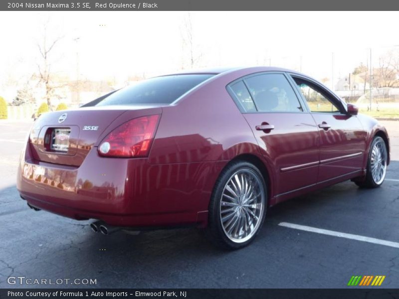 Red Opulence / Black 2004 Nissan Maxima 3.5 SE