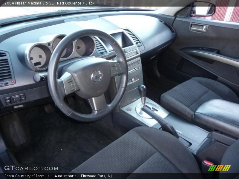 Red Opulence / Black 2004 Nissan Maxima 3.5 SE