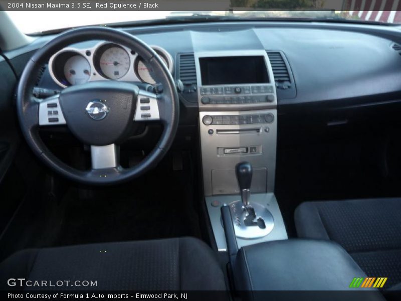 Red Opulence / Black 2004 Nissan Maxima 3.5 SE