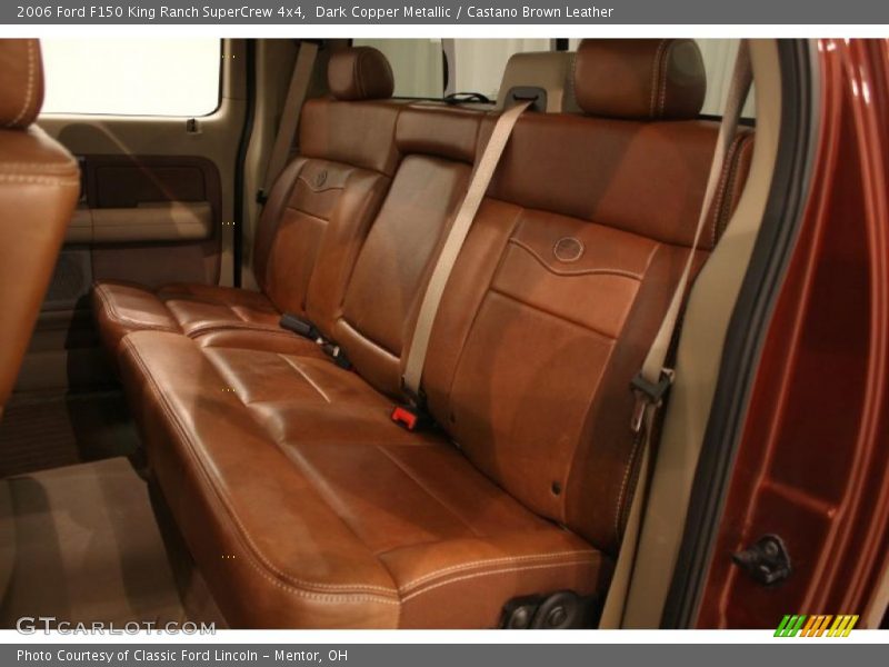 Dark Copper Metallic / Castano Brown Leather 2006 Ford F150 King Ranch SuperCrew 4x4