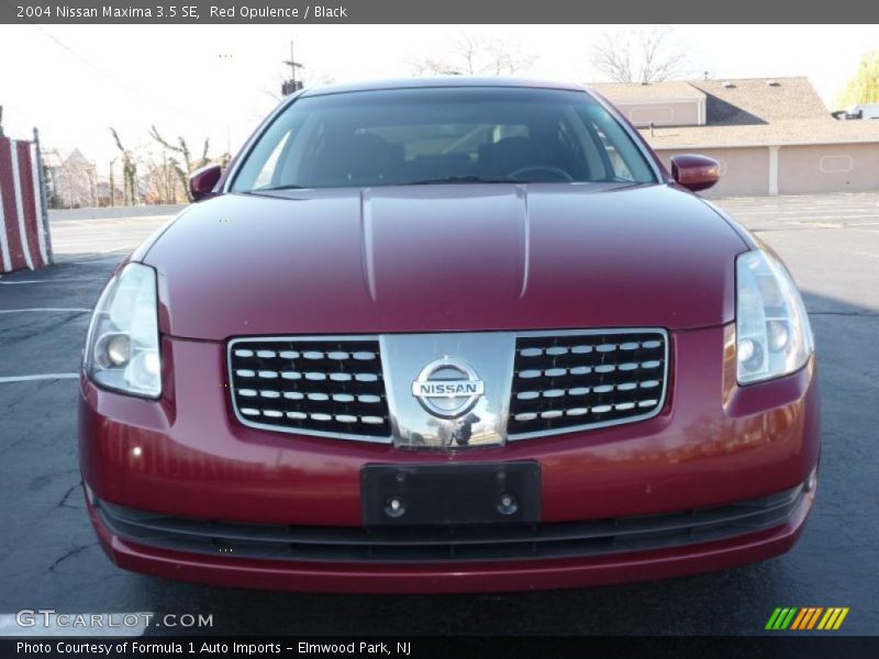 Red Opulence / Black 2004 Nissan Maxima 3.5 SE