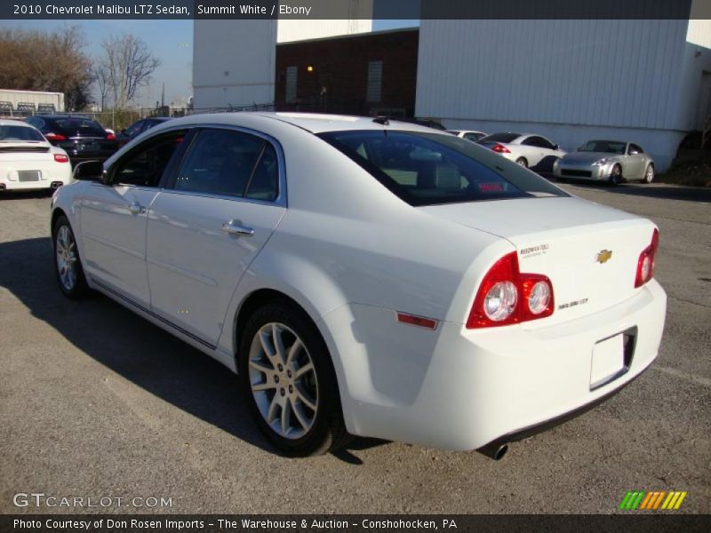 Summit White / Ebony 2010 Chevrolet Malibu LTZ Sedan