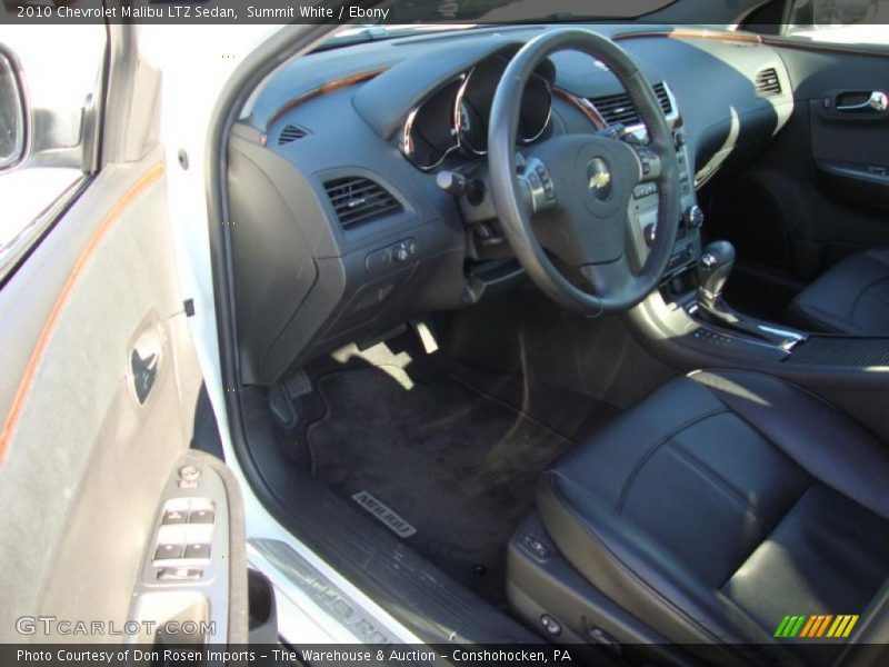 Summit White / Ebony 2010 Chevrolet Malibu LTZ Sedan