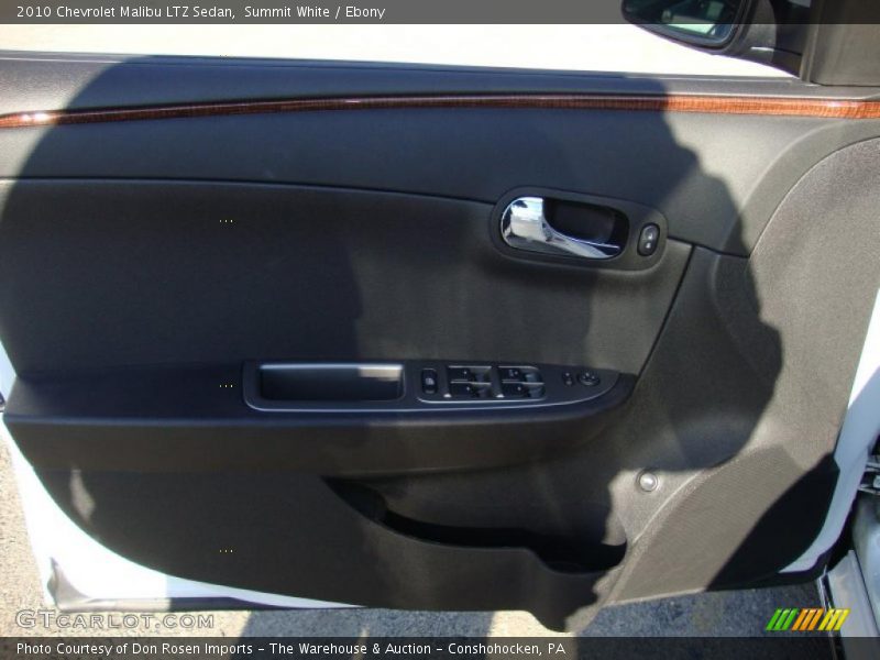 Summit White / Ebony 2010 Chevrolet Malibu LTZ Sedan