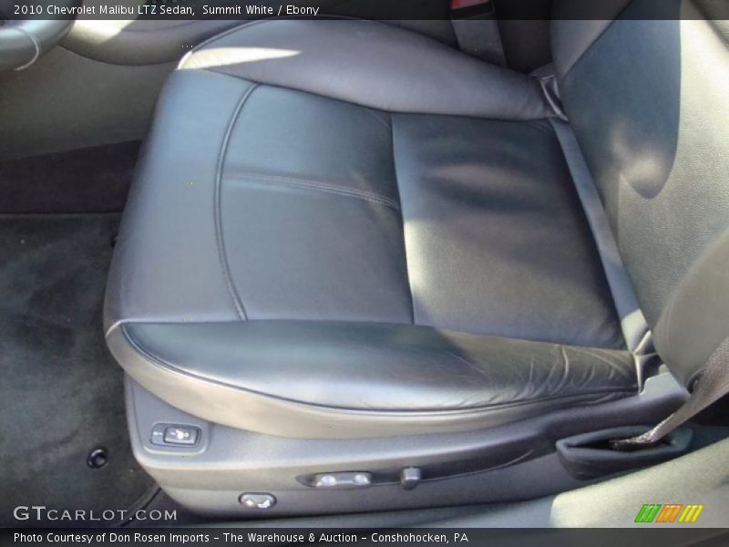 Summit White / Ebony 2010 Chevrolet Malibu LTZ Sedan
