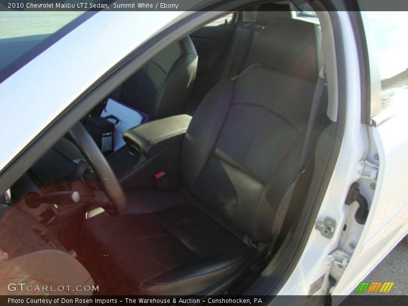 Summit White / Ebony 2010 Chevrolet Malibu LTZ Sedan