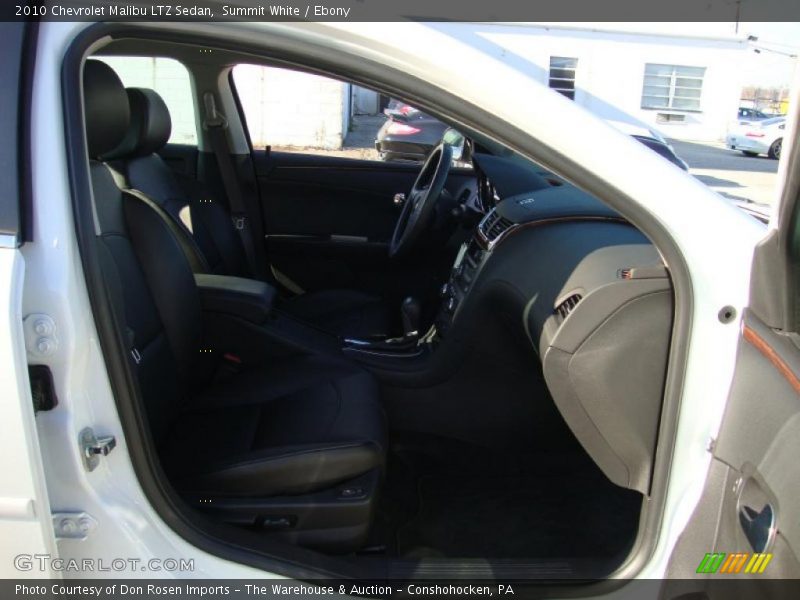 Summit White / Ebony 2010 Chevrolet Malibu LTZ Sedan
