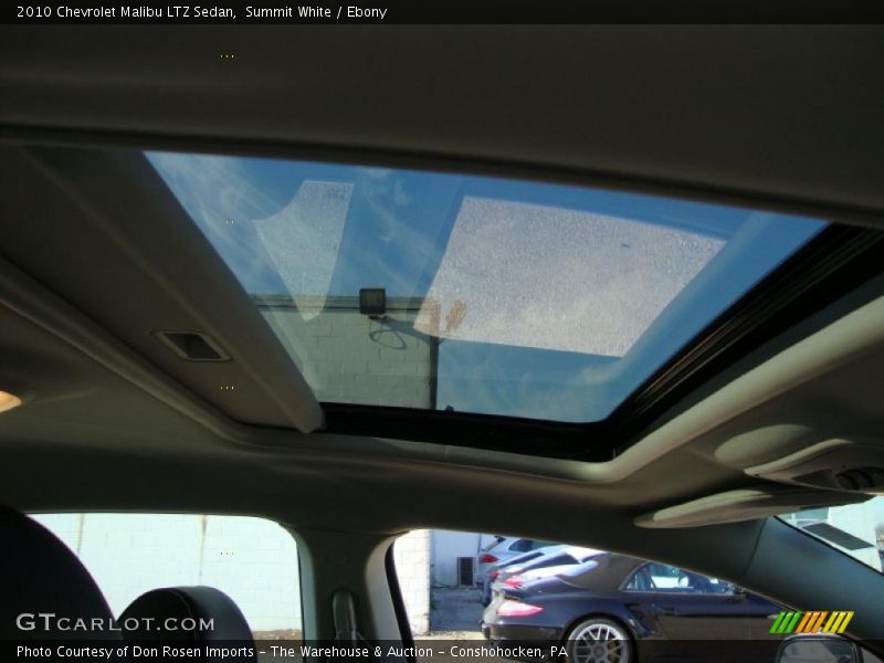 Summit White / Ebony 2010 Chevrolet Malibu LTZ Sedan