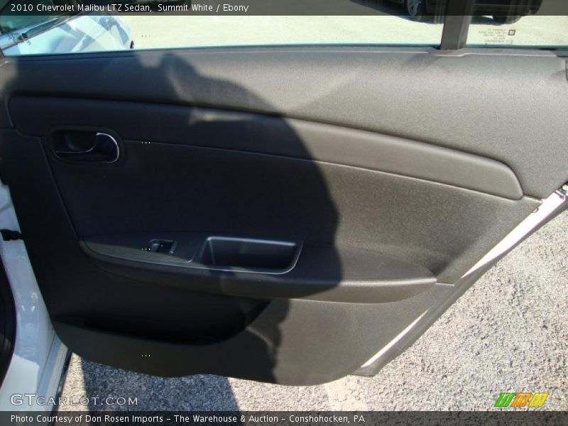 Summit White / Ebony 2010 Chevrolet Malibu LTZ Sedan