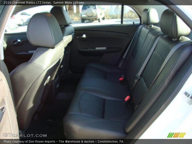 Summit White / Ebony 2010 Chevrolet Malibu LTZ Sedan