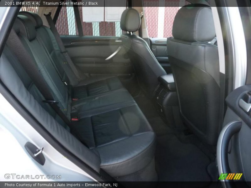 Titanium Silver Metallic / Black 2001 BMW X5 4.4i