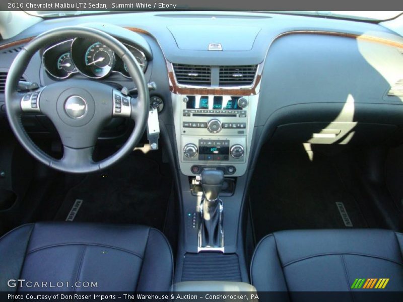 Summit White / Ebony 2010 Chevrolet Malibu LTZ Sedan