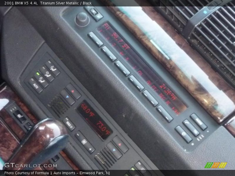 Titanium Silver Metallic / Black 2001 BMW X5 4.4i