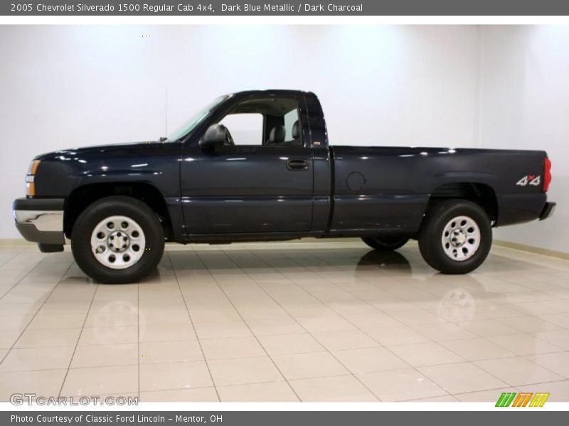 Dark Blue Metallic / Dark Charcoal 2005 Chevrolet Silverado 1500 Regular Cab 4x4