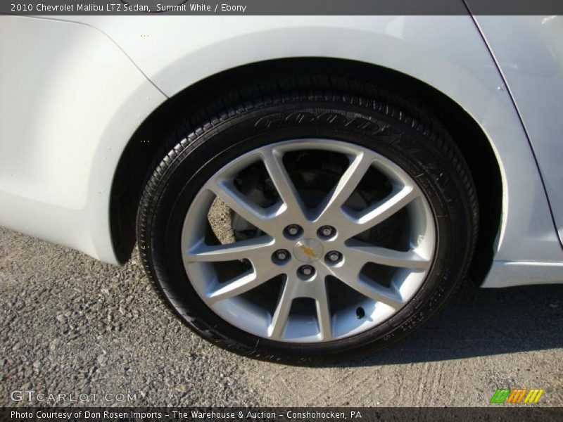 Summit White / Ebony 2010 Chevrolet Malibu LTZ Sedan