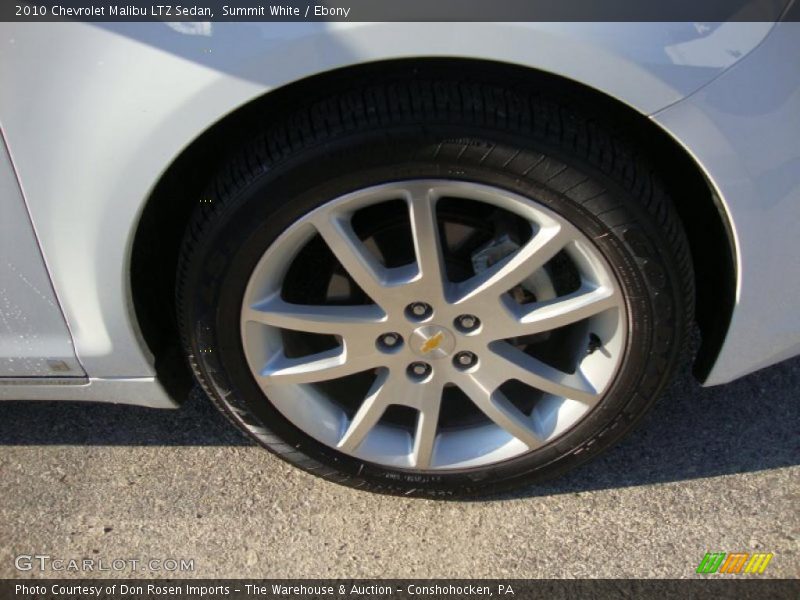 Summit White / Ebony 2010 Chevrolet Malibu LTZ Sedan