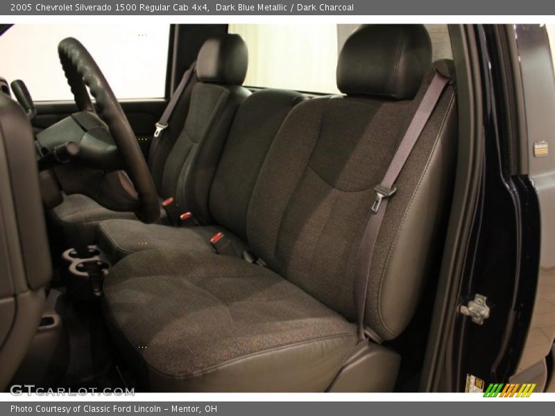 Dark Blue Metallic / Dark Charcoal 2005 Chevrolet Silverado 1500 Regular Cab 4x4