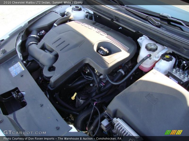 Summit White / Ebony 2010 Chevrolet Malibu LTZ Sedan