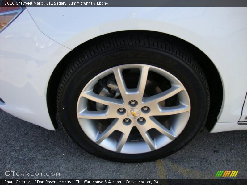 Summit White / Ebony 2010 Chevrolet Malibu LTZ Sedan