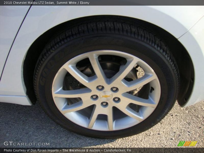 Summit White / Ebony 2010 Chevrolet Malibu LTZ Sedan