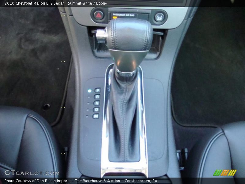 Summit White / Ebony 2010 Chevrolet Malibu LTZ Sedan