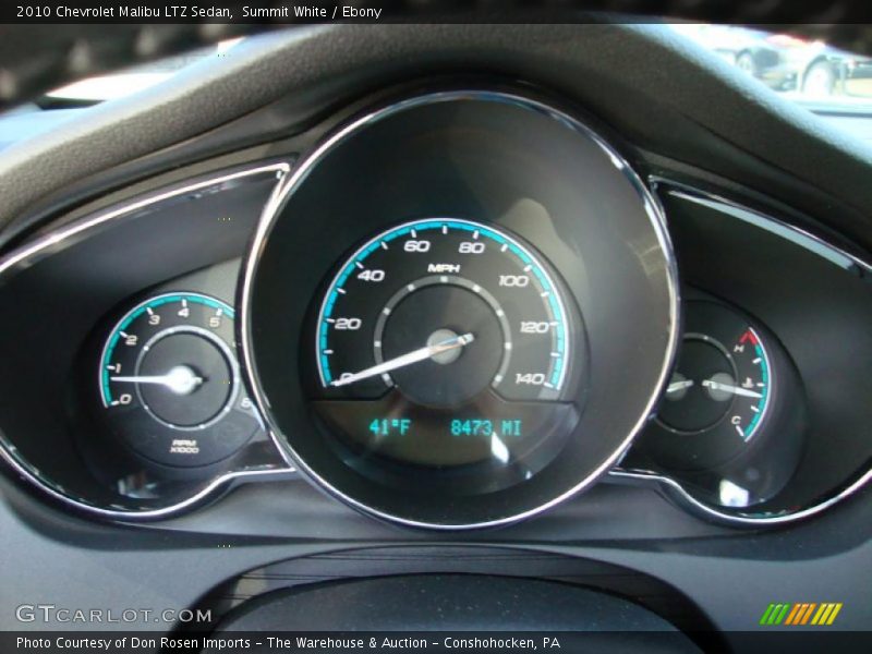 Summit White / Ebony 2010 Chevrolet Malibu LTZ Sedan