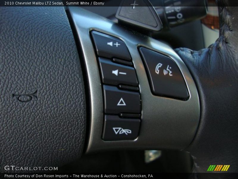 Summit White / Ebony 2010 Chevrolet Malibu LTZ Sedan
