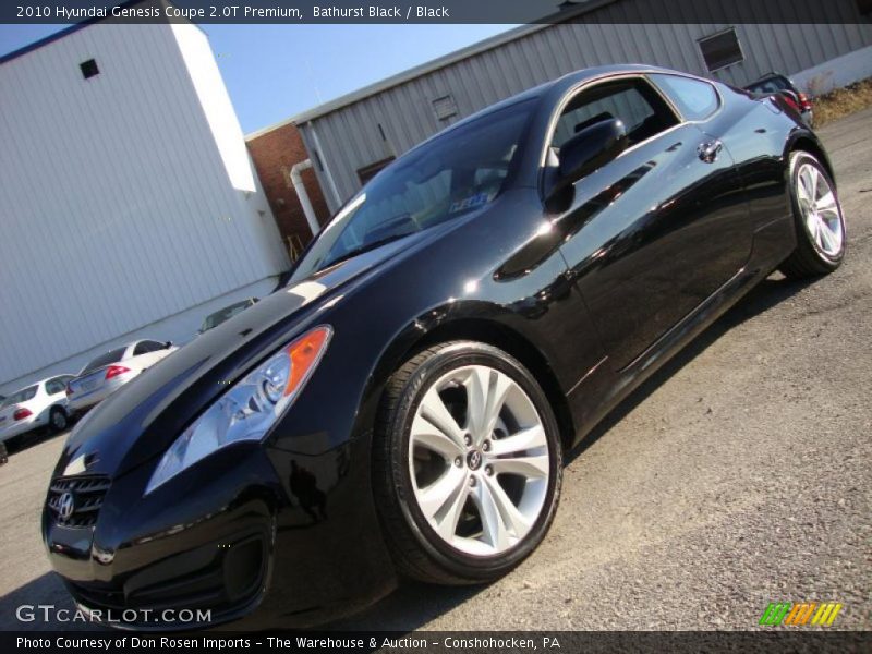 Bathurst Black / Black 2010 Hyundai Genesis Coupe 2.0T Premium