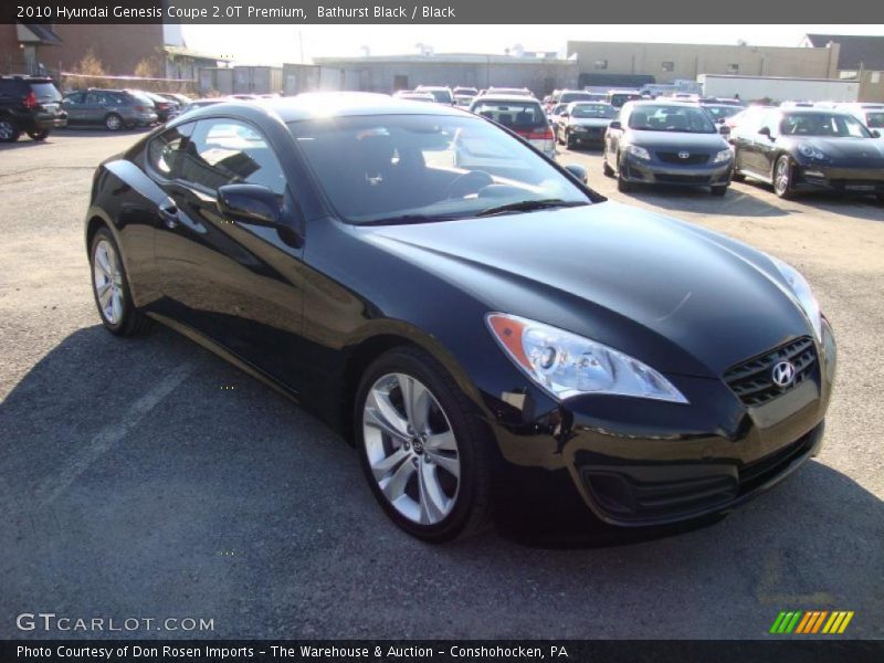 Bathurst Black / Black 2010 Hyundai Genesis Coupe 2.0T Premium