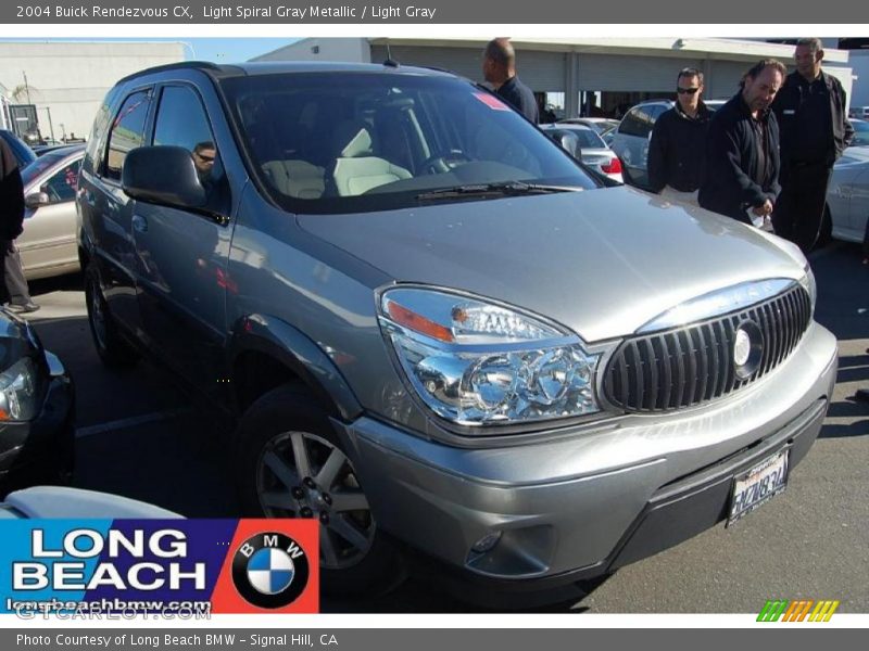 Light Spiral Gray Metallic / Light Gray 2004 Buick Rendezvous CX