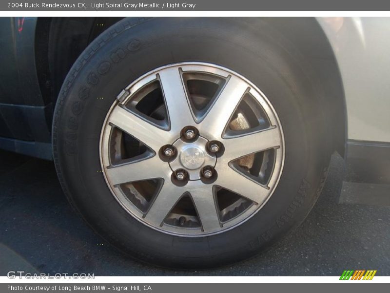 Light Spiral Gray Metallic / Light Gray 2004 Buick Rendezvous CX