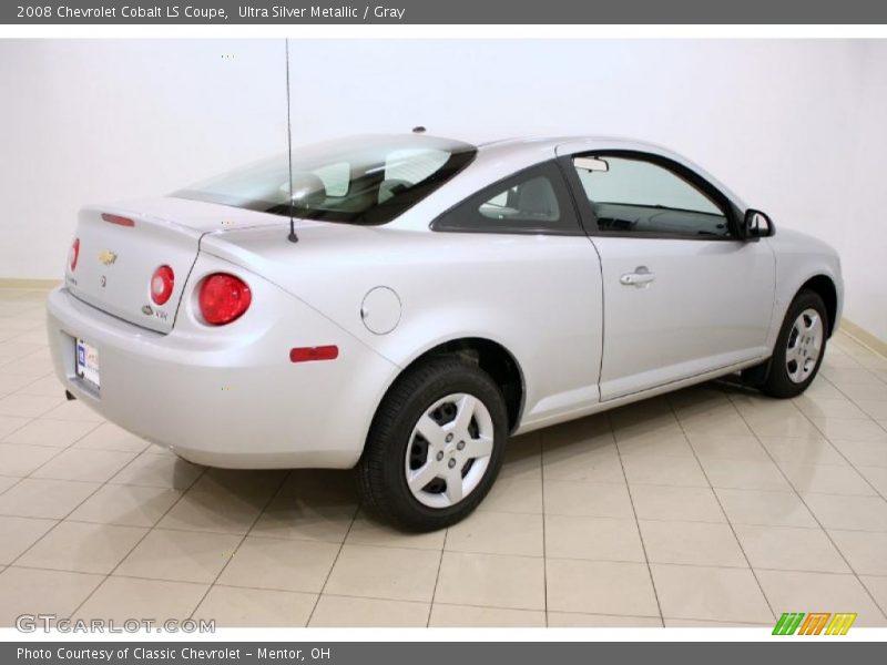 Ultra Silver Metallic / Gray 2008 Chevrolet Cobalt LS Coupe