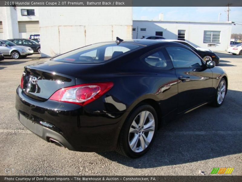Bathurst Black / Black 2010 Hyundai Genesis Coupe 2.0T Premium